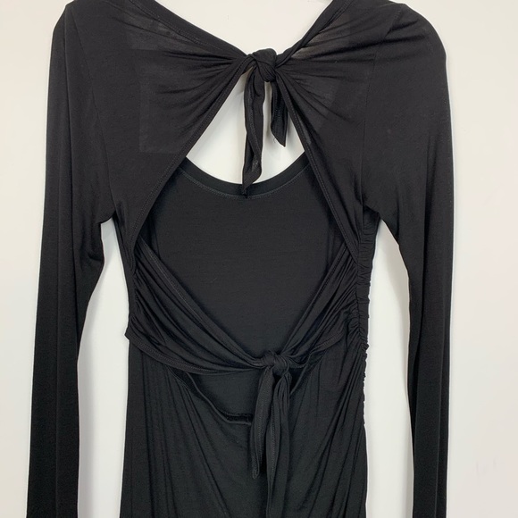 NWT A.L.C. x Intermix Freya Tie Back Mini Dress - Picture 6 of 6